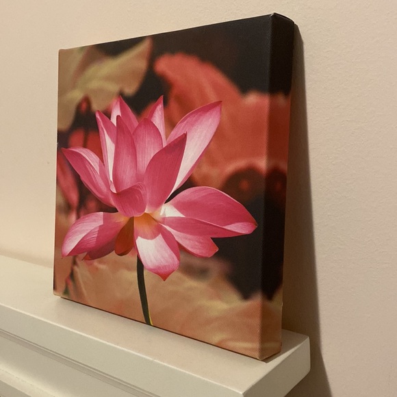 TWO pink flower tableaus - Picture 2 of 3